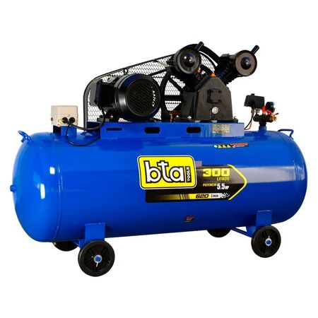 Compresor de Aire BTA FCVA5 5.5 HP 300 Lts Trifasico