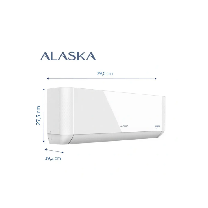 Aire Acondicionado Alaska Inverter 3500W Frío Calor ASI35WCLW - Vista 3