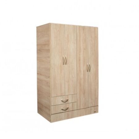 Placard 1.22 Mts 4 Puertas 2 Cajones Platinum Savanna