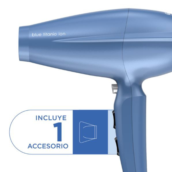 Secador De Cabello Brilliant Blue Titanium Ion (9465) Ga.Ma - Vista 3