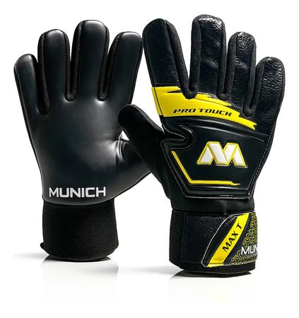 Guantes De Arquero Munich Max.t Ninos Amarillo-Negro #5