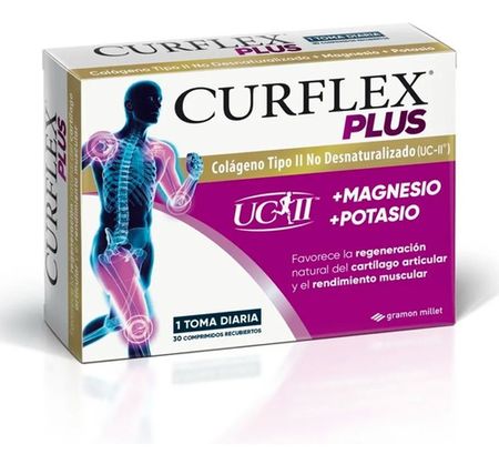 Curflex Plus Colageno Tipo II No Desnaturalizado 30 Comp