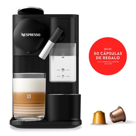 Cafetera Nespresso Lattissima One Black