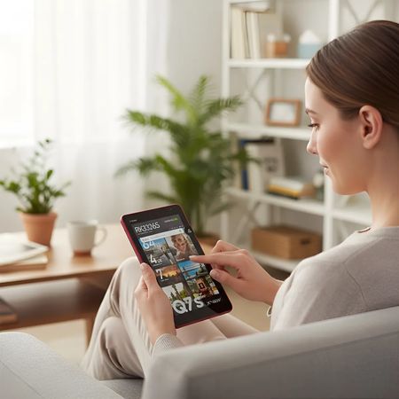 Tablet Quantum 7" Q7S 64G 4G Burg (142100025)