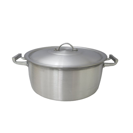 Cacerola Aluminio Gastronomico Reforzado N°50 Fiamaj Plateado