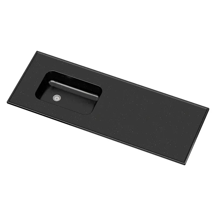 TAPA MESADA MM638 1.60X0.60m NG MS MARMOL SINTETICO - Vista 2