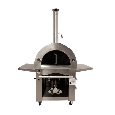 Horno de campo BBQ Grill Gourmet Dual Gas y Lena