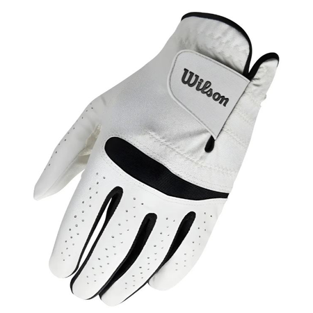 Guante Golf Wilson FEELPLUS blanco