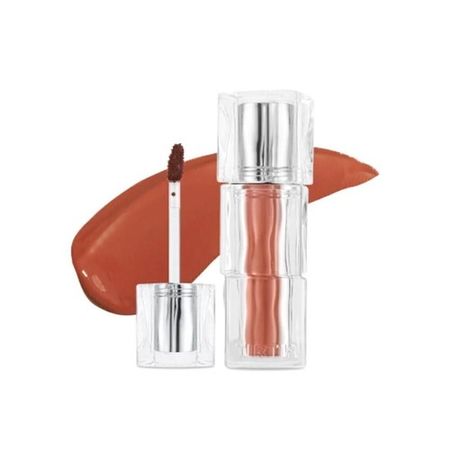 TIRTIR Waterism Glow Mini Tinit 04 Fig Peach | Lip Tint Glasss Skin K-Beauty