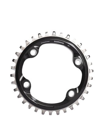 Plato para Plato Palanca Shimano SM-CRM81 Unisex Ciclismo Negro