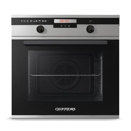 HORNO ELECTRICO EMPOTRABLE COPPENS BF-6A29E7E5, 60CM, PERILLAS PUSH-&amp;-PULL TOUCH TIMER (HEECOPE7E5)