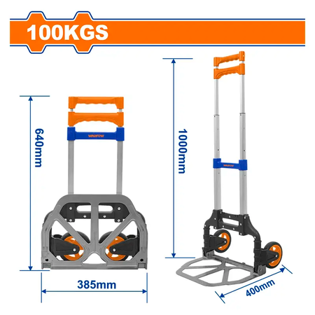 Carro de Tansporte Plegable WADFOW 100Kg  