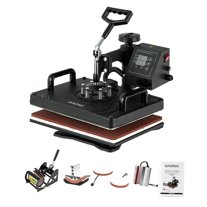 Máquina de Sublimado Combinada Gadnic MS4 Multifuncional 5 en 1 - Vista 7