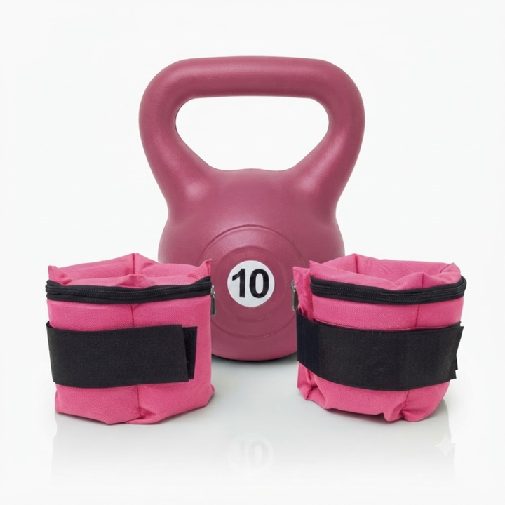 Combo Pesa Rusa 10 kg + Par de Tobilleras 2 kg - Vista 4