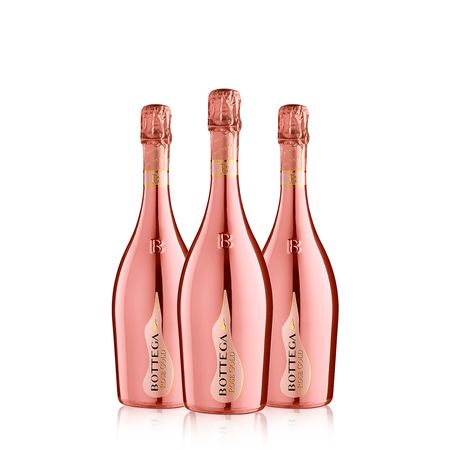 Espumante Bottega Rose Caja x 3