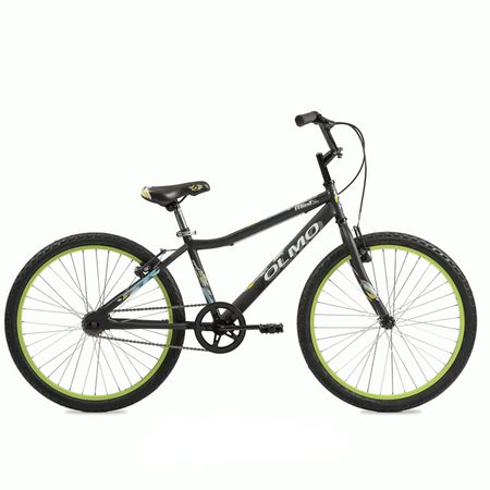 Bicicleta Olmo Paseo Rod.24" Mint Cosmo Negro/verde