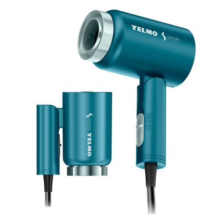 Secador De Cabello Yelmo SC-3655 1600W Bivolt Plegable Viaje 