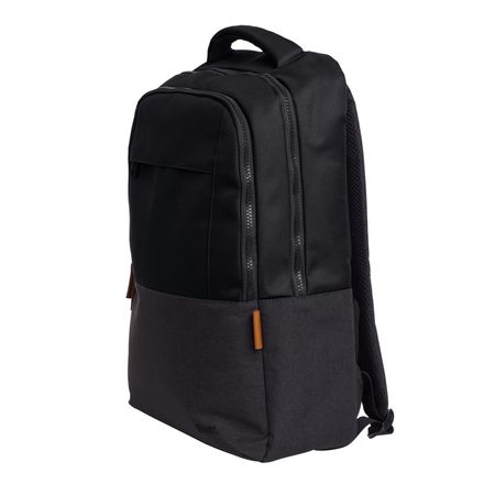 Mochila Trust Lisboa Black Backpack 16 Pulgadas
