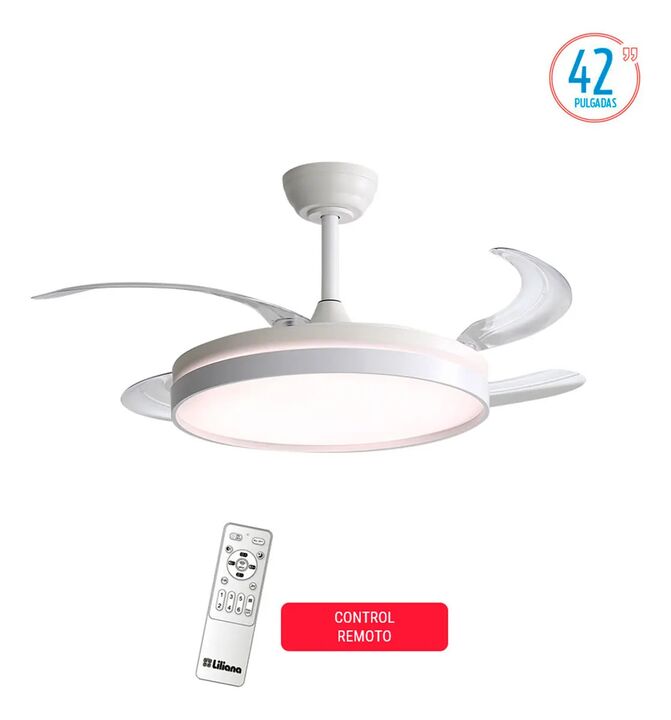 Ventilador De Techo Liliana Retractil 42 Vthb603r - Full - Vista 2