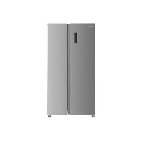 Heladera Vondom Side By Side 472 Lts Acero Inox No Frost