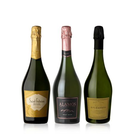 Set Espumantes Catena Zapata Seleccion x 3 Con Estuche