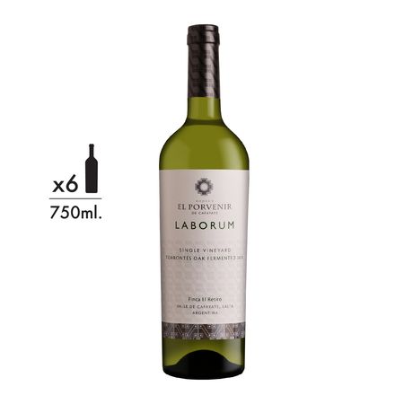 Vino Blanco Laborum Torrontes OAK Fermented Caja x 6