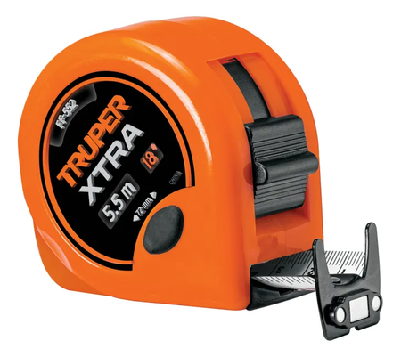 Cinta Metrica Extra Ancha 5,5mts Truper Ff-5528 Magnetica