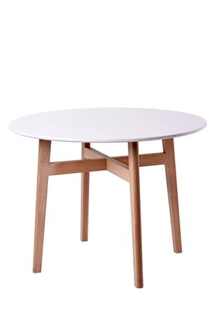 Mesa Mónaco 100 cm Laqueada Blanca