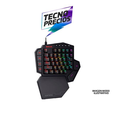 TECLADO REDRAGON DITI K585 SWITCH BROWN RGB