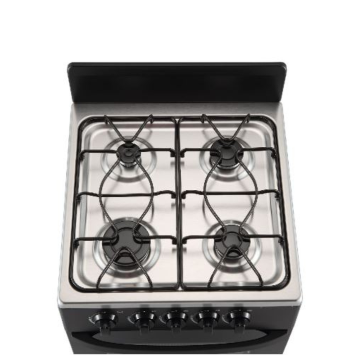 Cocina 50cm Multigas 4 Hornallas Csa-Cn50n Negra Sansei - Vista 6