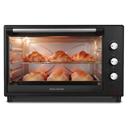 HORNO ELECTRICO KEN BROWN KB-85E 85 LTS 2200 WTS CON GRILL NEGRO