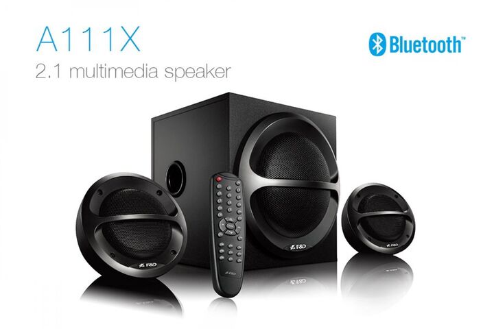Parlante FYD Fenda A111X 2.1 Bluetooth USB FM Negro - Vista 1