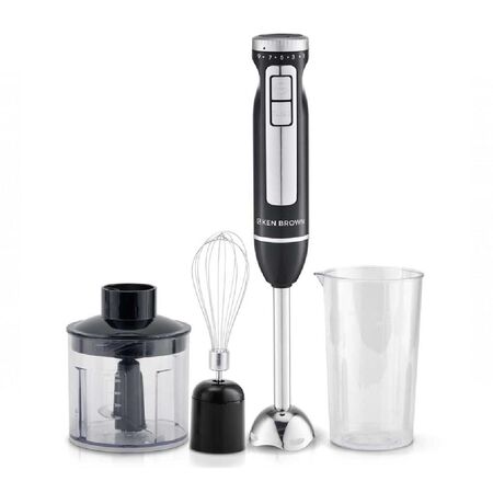 MIXER KEN BROWN KB-TRI800 800 WTS BATIDORA MULTIPROCESADORA ACERO INOXIDABLE