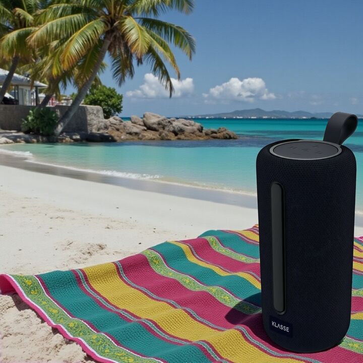 Parlante inalámbrico Bluetooth LED Klasse (KS9004) - Vista 6