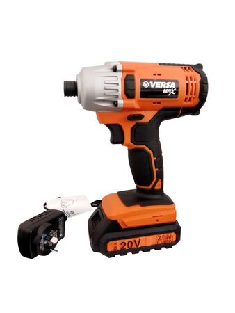 Atornillador de Impacto Recargable Versa MAX 20V 1/4 200 Nm