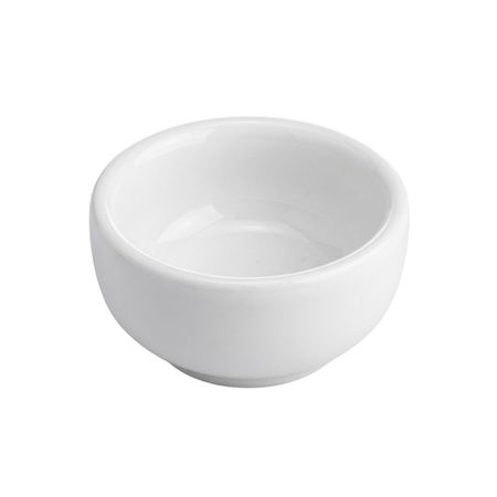 Set 6 Mini Mantequera Bowl Chico 6cm Porcelana Germer Iguazu Blanco