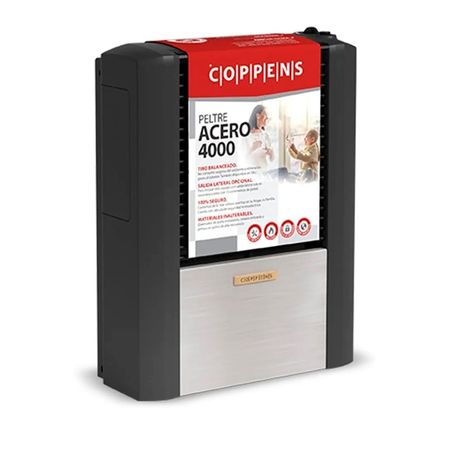 Calefactor Coppens 4000 Calorías Peltre Acero TBU Derecho