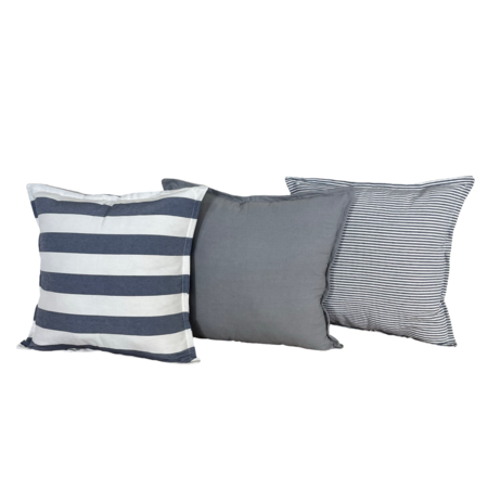 Combo 3 almohadones Tusor 50x50 - Diseño i