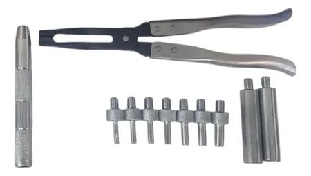Kit Ruhlmann Pinza Saca Retenes de Válvula 11 Piezas