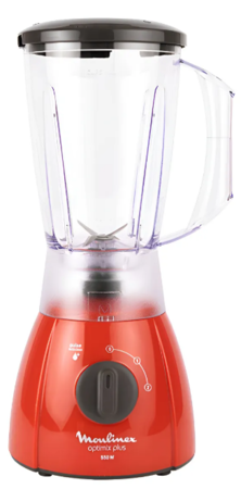 Licuadora Moulinex Optimix Plus Lm270558 550 W 2 Lts Roja