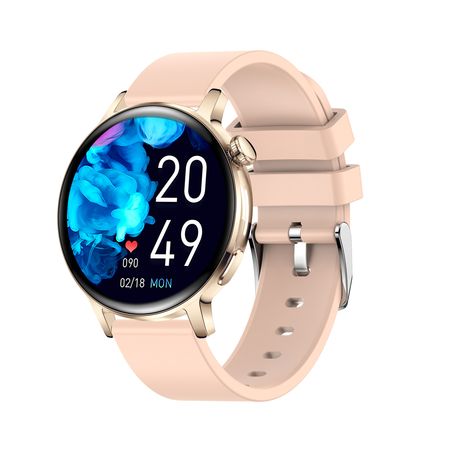 Reloj Smartwatch Kassel Sw2405 Elegante Salud Bt Android Ios - Rosa