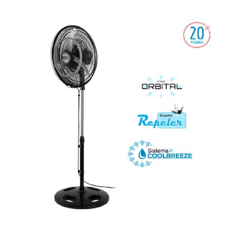 Ventilador de pie 20" Liliana con rociador VPM2016CB