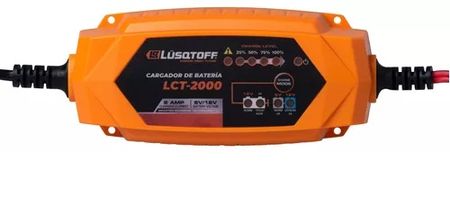 Cargador Mantenedor De Bateria Portatil Lusqtoff Lct-2000 2a