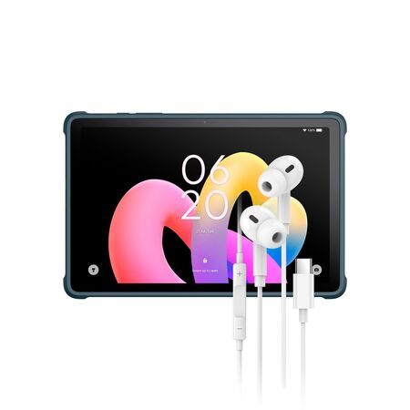 Combo Tablet TCL Pad 10L 128GB 4GB RAM + Auriculares Dekkin USB-C