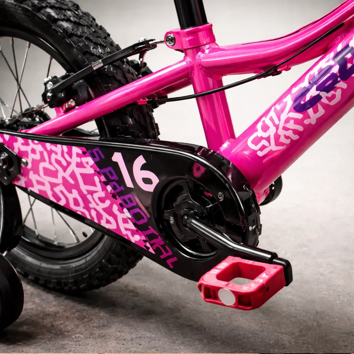 Bicicleta Infantil Rodado 16'' Slp 5 Pro Girl 2026 C/ Ruedas Fucsia - Vista 4