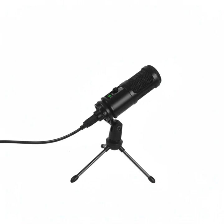 MICRÓFONO NISUTA USB CONDENSADOR (C:NEGRO NSMICG4) - Vista 1