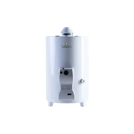 TERMOTANQUE A GAS SAIAR 50 LTS PIE CONEXION SUPERIOR MULTIGAS