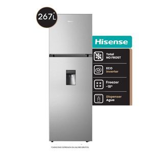 HELADERA HISENSE RT3N250NMC 250 LTS - 4609087