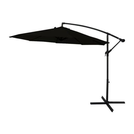 Sombrilla Banana Outdoors Jardin Patio Grande negra