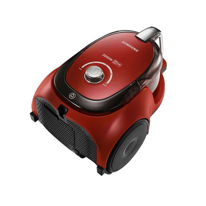 Aspiradora Samsung Vc20RJ Sin Bolsa 2000 Watts Roja - Vista 4